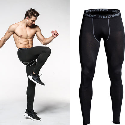 Quick-Dry Compression Track Pants