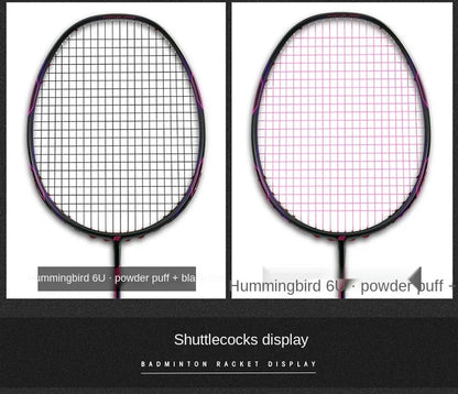 6U Ultralight Carbon Fiber Badminton Racket