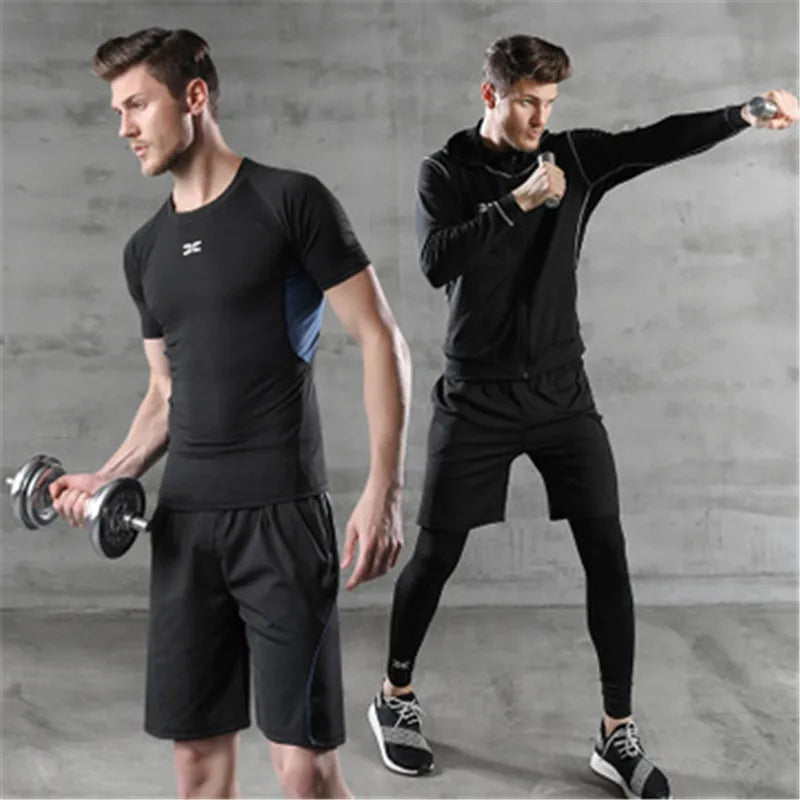 3-Piece Men’s Compression Sportswear Set