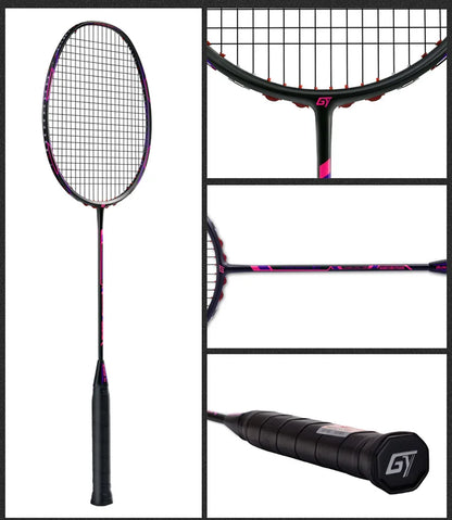 6U Ultralight Carbon Fiber Badminton Racket