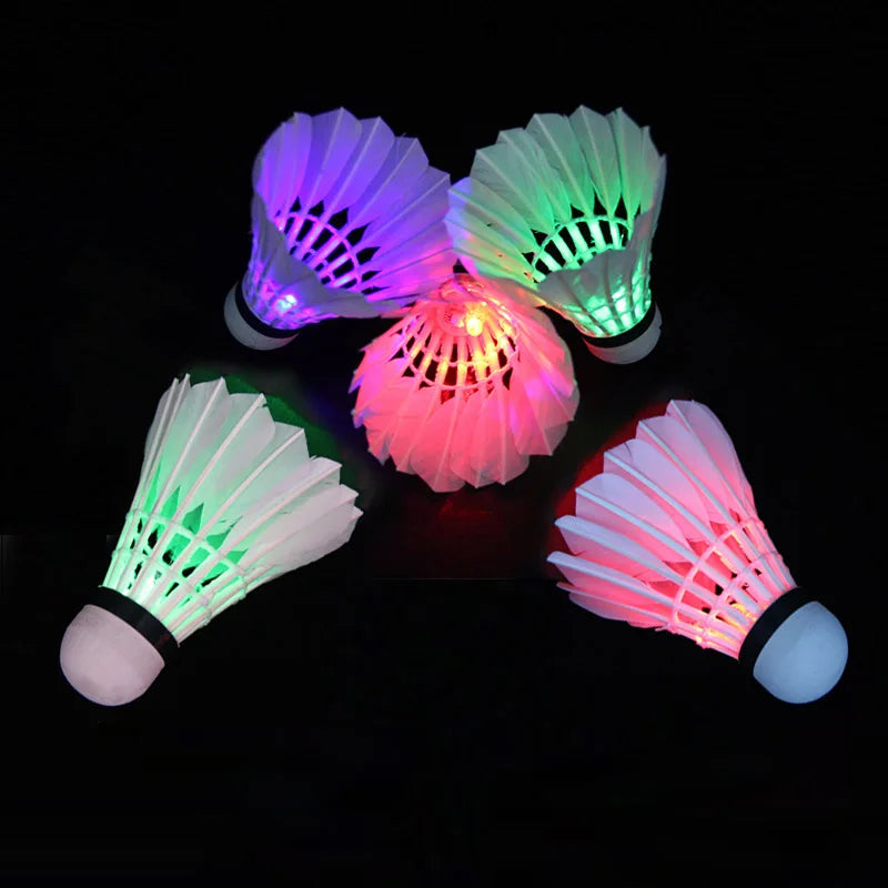 GlowNight LED Badminton Shuttlecocks