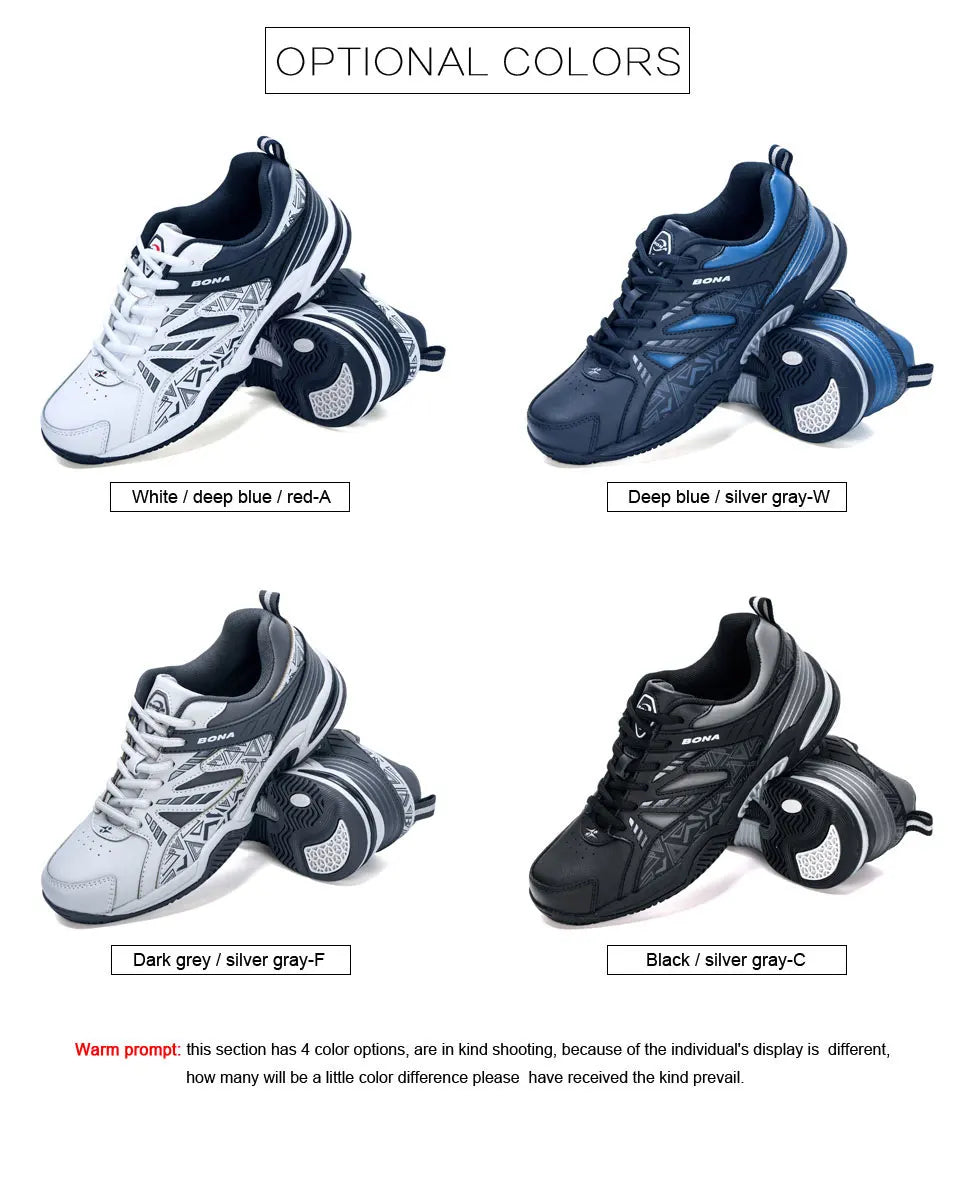 Men's Padel Shoes – Breathable Indoor Sports Sneakers