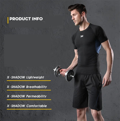 3-Piece Men’s Compression Sportswear Set