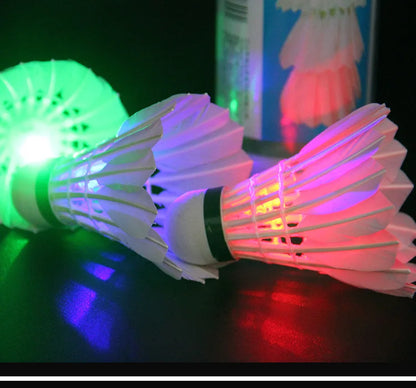 GlowNight LED Badminton Shuttlecocks