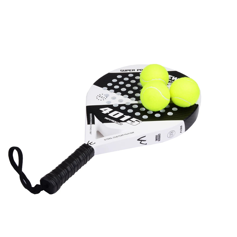 3-Piece Professional Rubber Padel Balls – High-Resilience Training Set