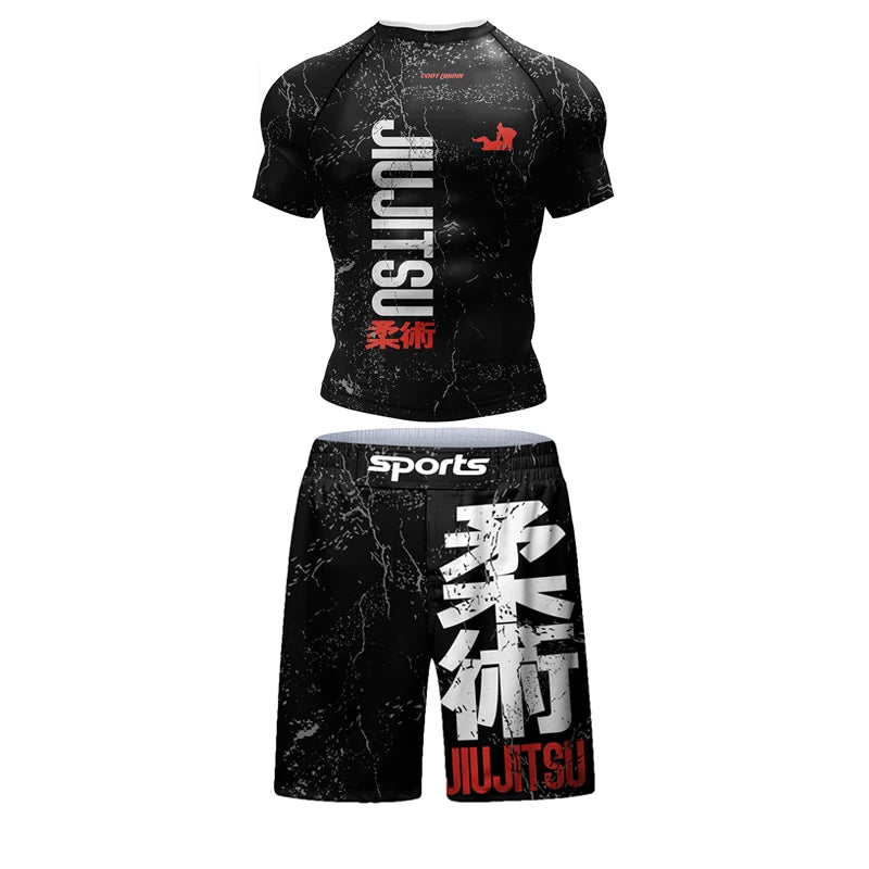 Jiu Jitsu 4-Piece Rashguard Set