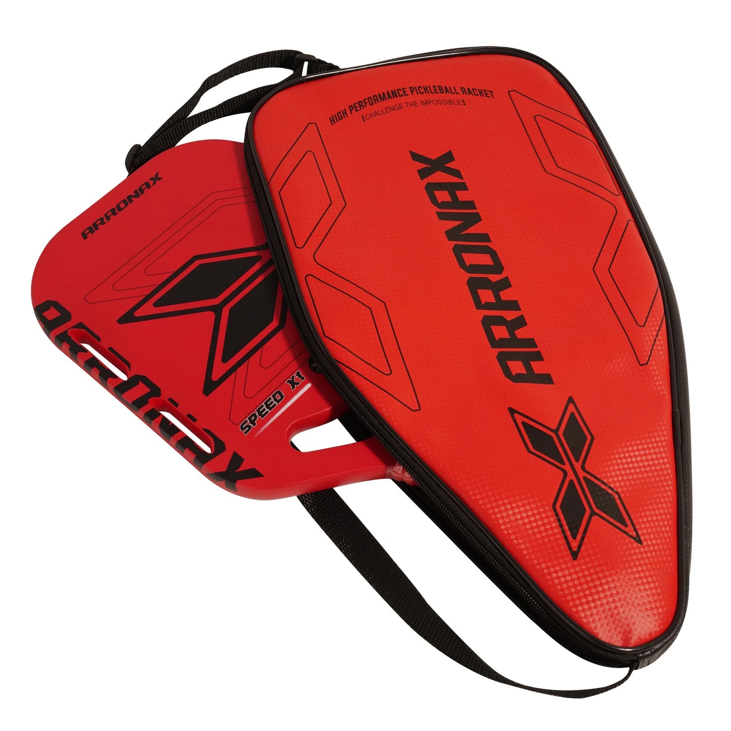 Pickleball Paddle Cover Case – Durable Racket Bag for All Shapes