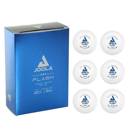 JOOLA Flash 3-Star Table Tennis Balls ITTF Approved