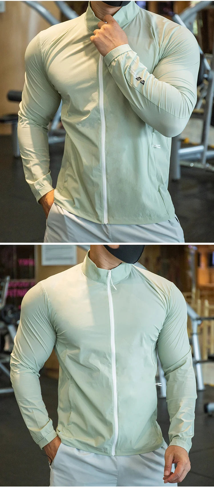 2024 Men’s Sport Jackets for Gym and Outdoor Training