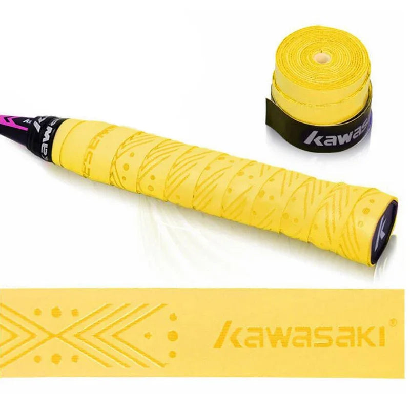 10-Piece Kawasaki Racket Overgrip Set – Anti-Slip Sweat Bands