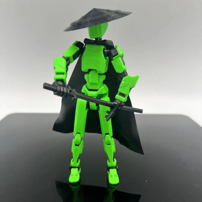 Shadow Samurai – 3D Printed Movable Figure