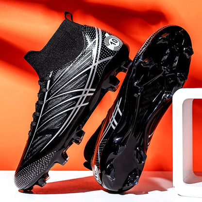 Professional High-Ankle Soccer Training Shoes for Men and Women