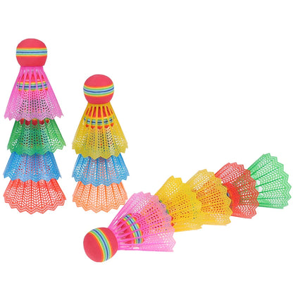 Rainbow Flight Badminton Shuttlecock Set