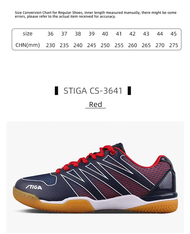 Pro Stiga Table Tennis Shoes