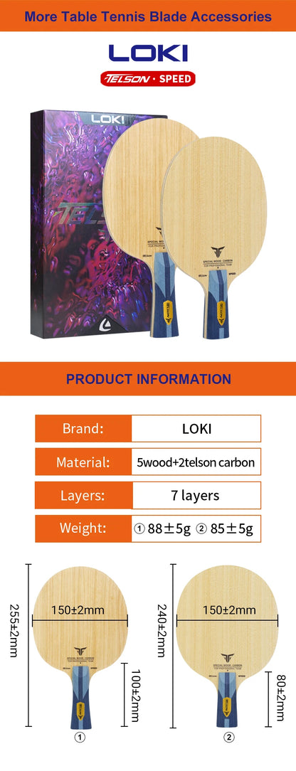 LOKI Telson Carbon PRO, koto and limba