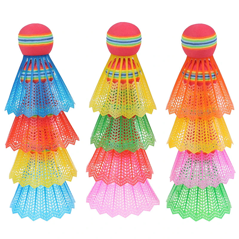 Rainbow Flight Badminton Shuttlecock Set