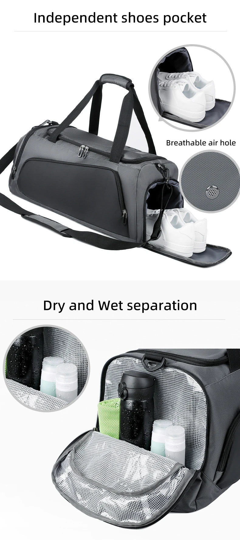 FlexCarry Multifunctional Gym Bag