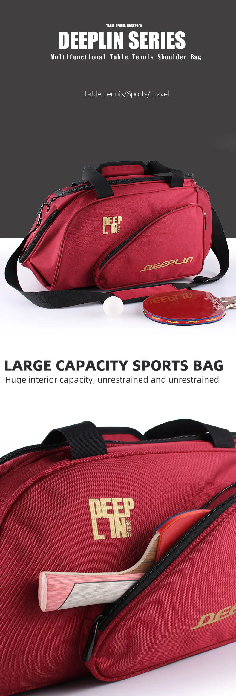 Pro Gear Table Tennis Bag