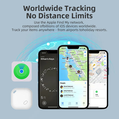 Smart Bluetooth GPS Tracker Work with Apple