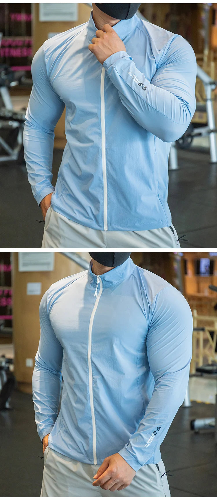 2024 Men’s Sport Jackets for Gym and Outdoor Training