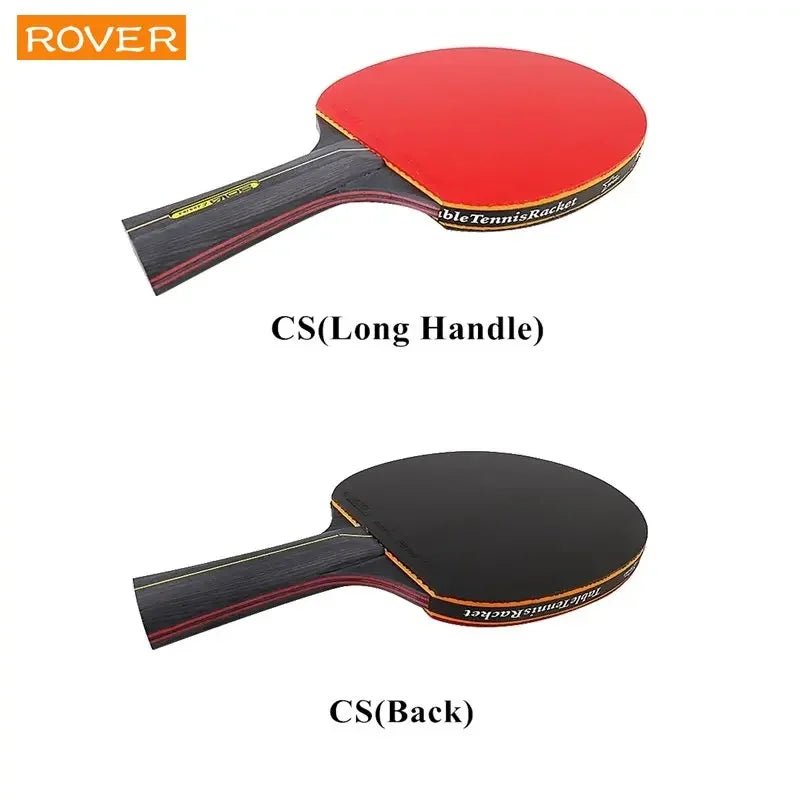 Professional 5/6 Star Table Tennis Racket Set (2PCS)