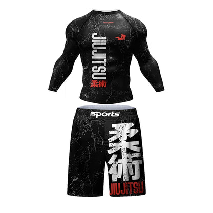 Jiu Jitsu 4-Piece Rashguard Set