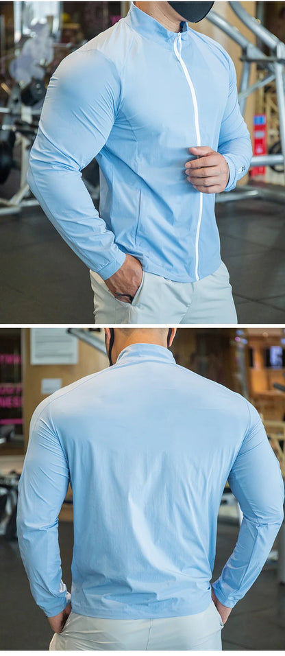 2024 Men’s Sport Jackets for Gym and Outdoor Training