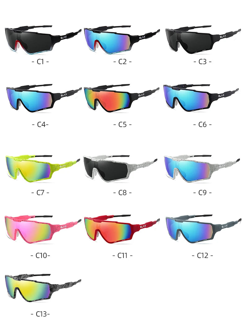 ELAX UV400 Sunglasses – Versatile Eyewear for Outdoor Sports