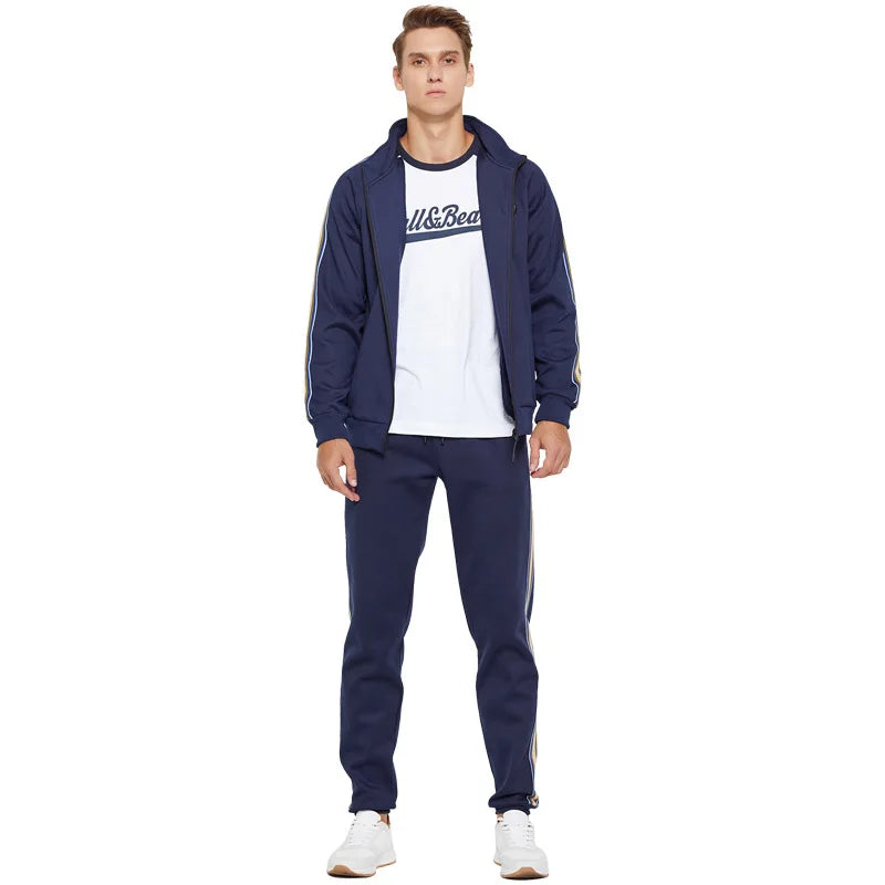 New 2-Piece Autumn Running Tracksuit for Men