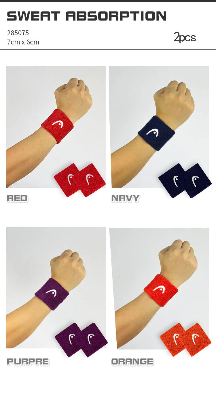 Original HEAD Tennis Wristband – Comfortable Cotton Sport Wristband