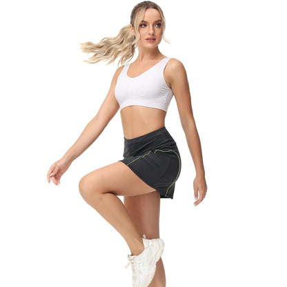 Women's Tennis Skirt with Inner Shorts