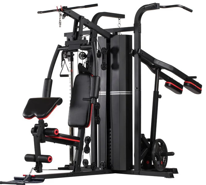 Four-Station Squat Rack Home Gym