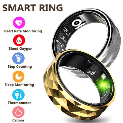 Smart Health Ring – Waterproof for iOS and Android