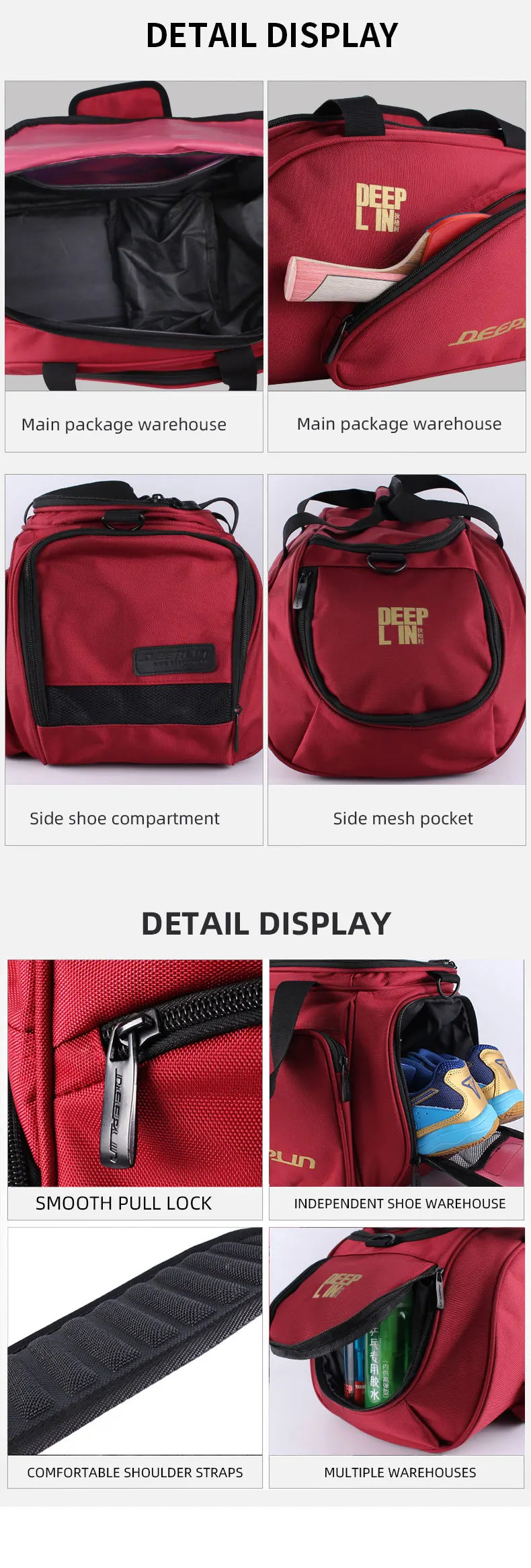 Pro Gear Table Tennis Bag