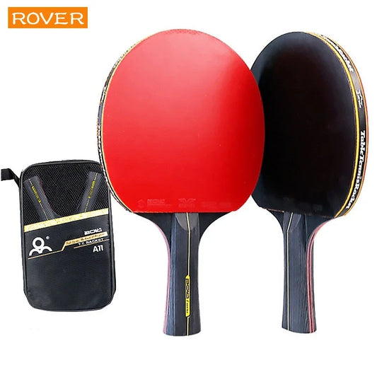 Professional 5/6 Star Table Tennis Racket Set (2PCS)