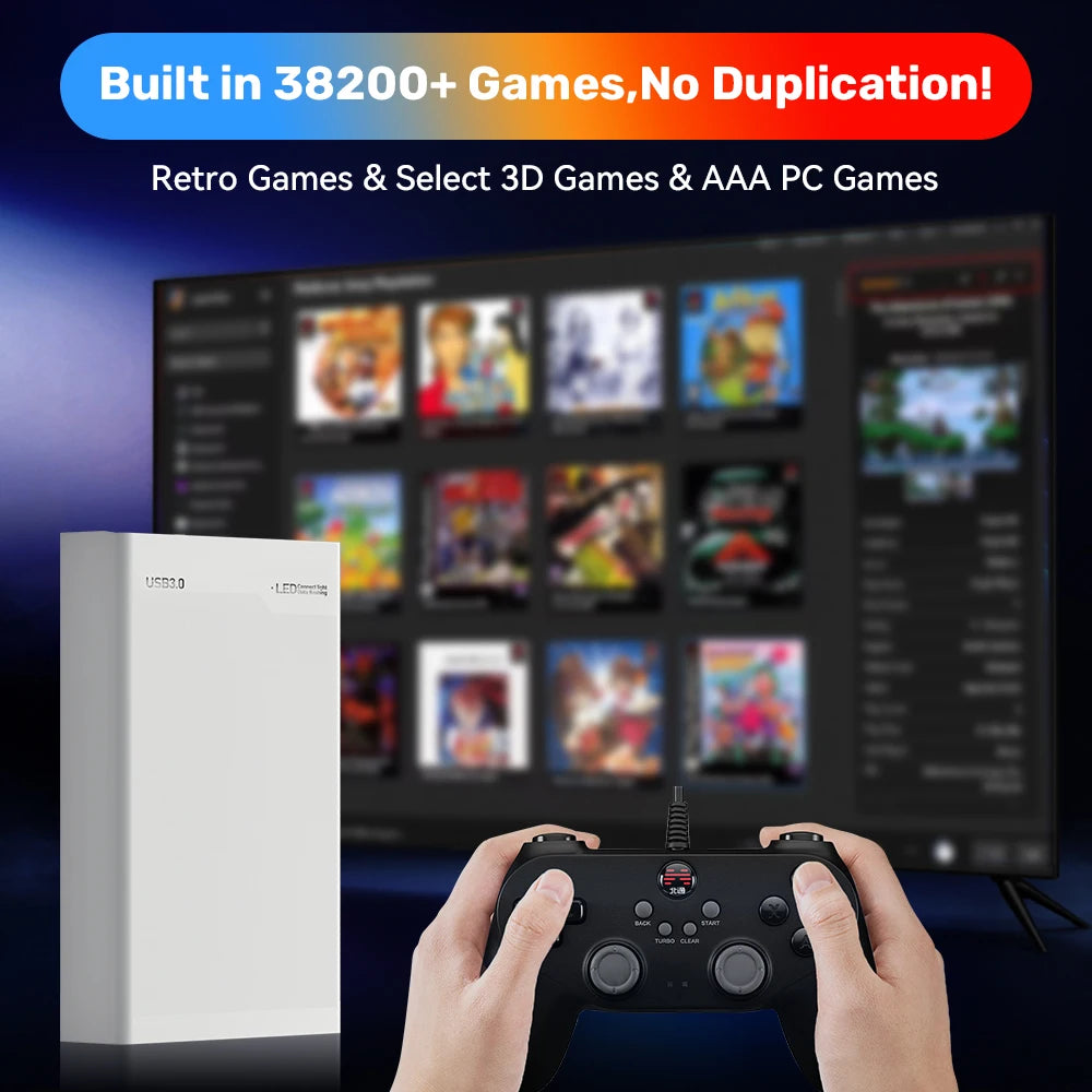 HYPER BASE 500GB Multi-Platform Gaming Console