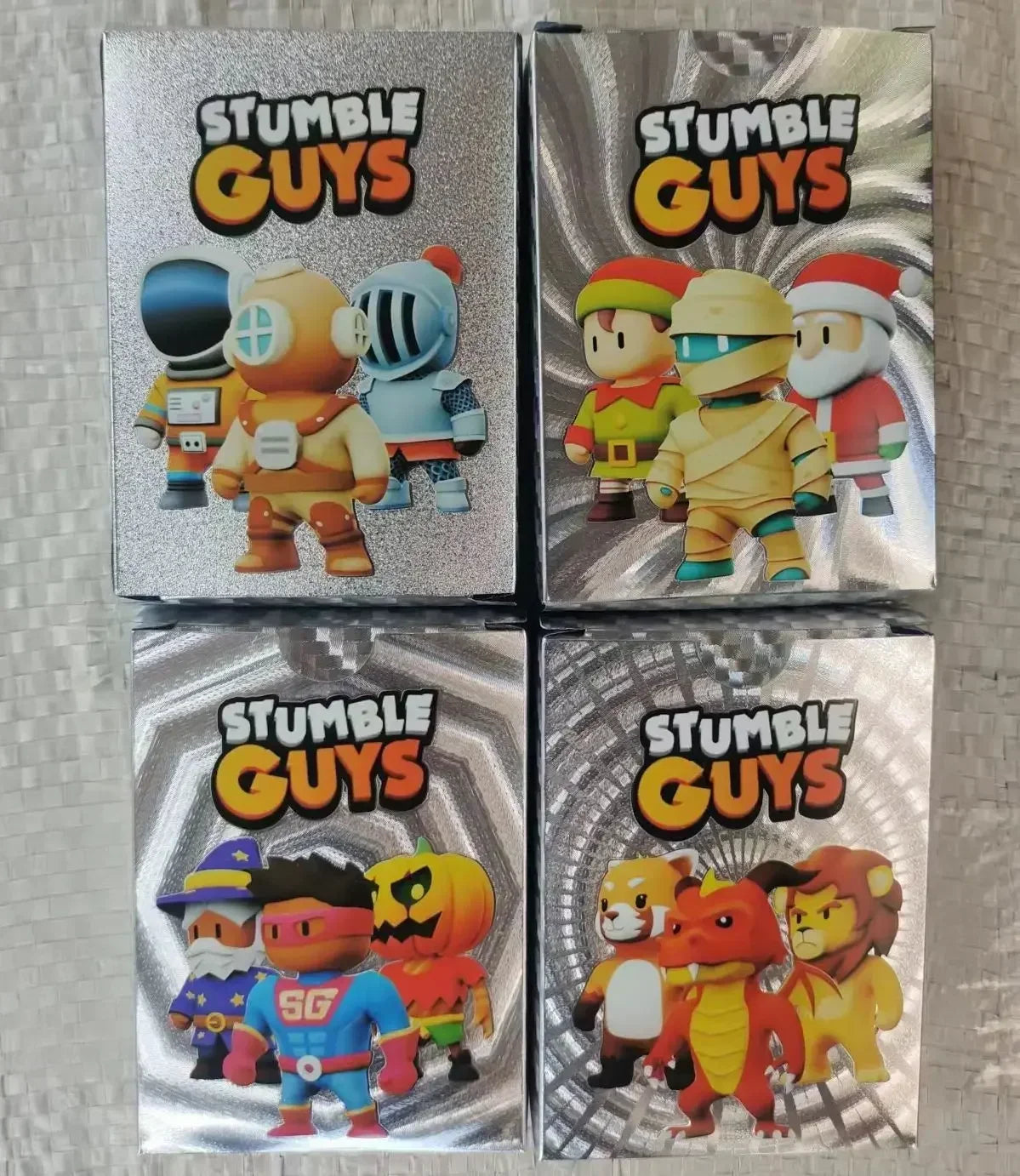 Stumble Guys Shiny Collection Cards – 55 Pcs Set