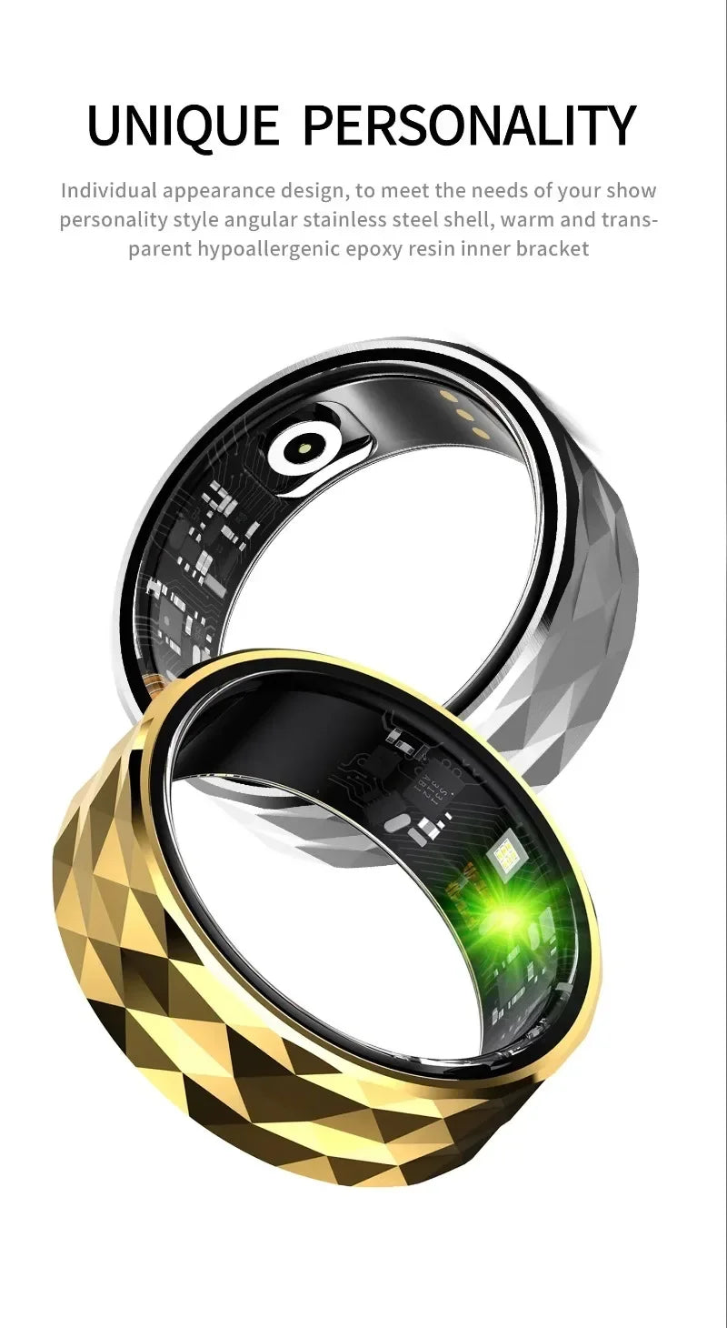 Smart Health Ring – Waterproof for iOS and Android