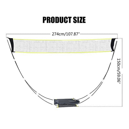 TravelNet Volleyball/Badminton Net