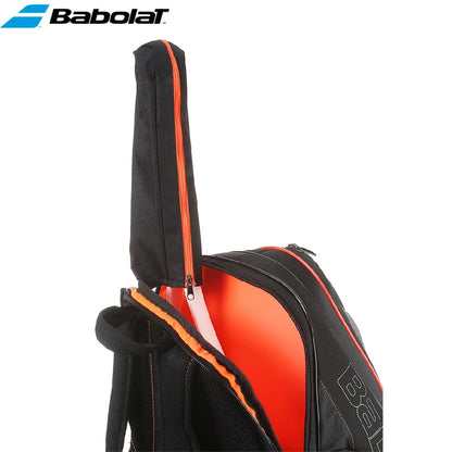 Babolat Classic Fluorescent Orange Tennis Backpack – Unisex Racket Sports Bag