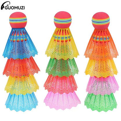 Rainbow Flight Badminton Shuttlecock Set