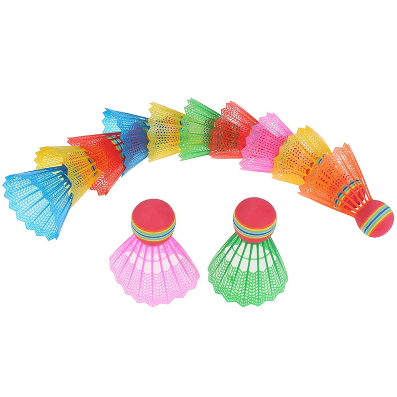 Rainbow Flight Badminton Shuttlecock Set