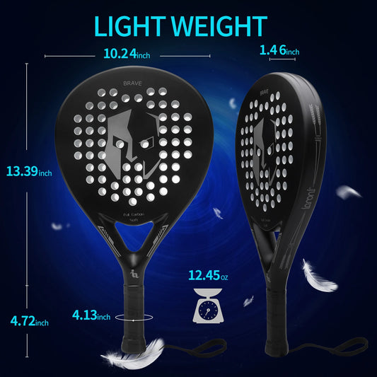 ProFlex Carbon Fiber Padel Tennis Racket