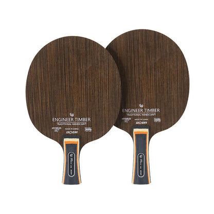 Boer Ebony Hybrid Table Tennis Blade 7-Ply carbon