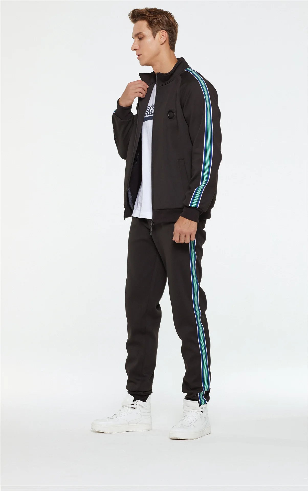 New 2-Piece Autumn Running Tracksuit for Men