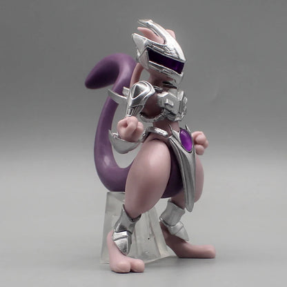 11cm Mewtwo in Steel Armor Anime Action Figure