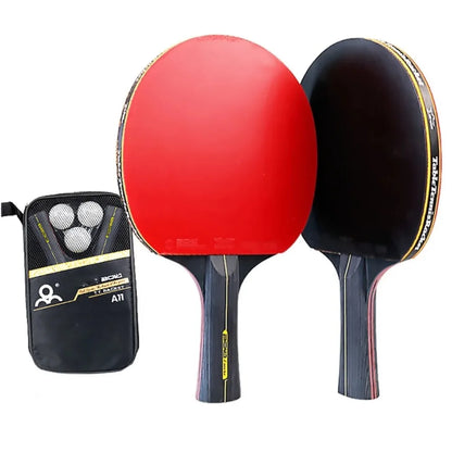 Professional 5/6 Star Table Tennis Racket Set (2PCS)