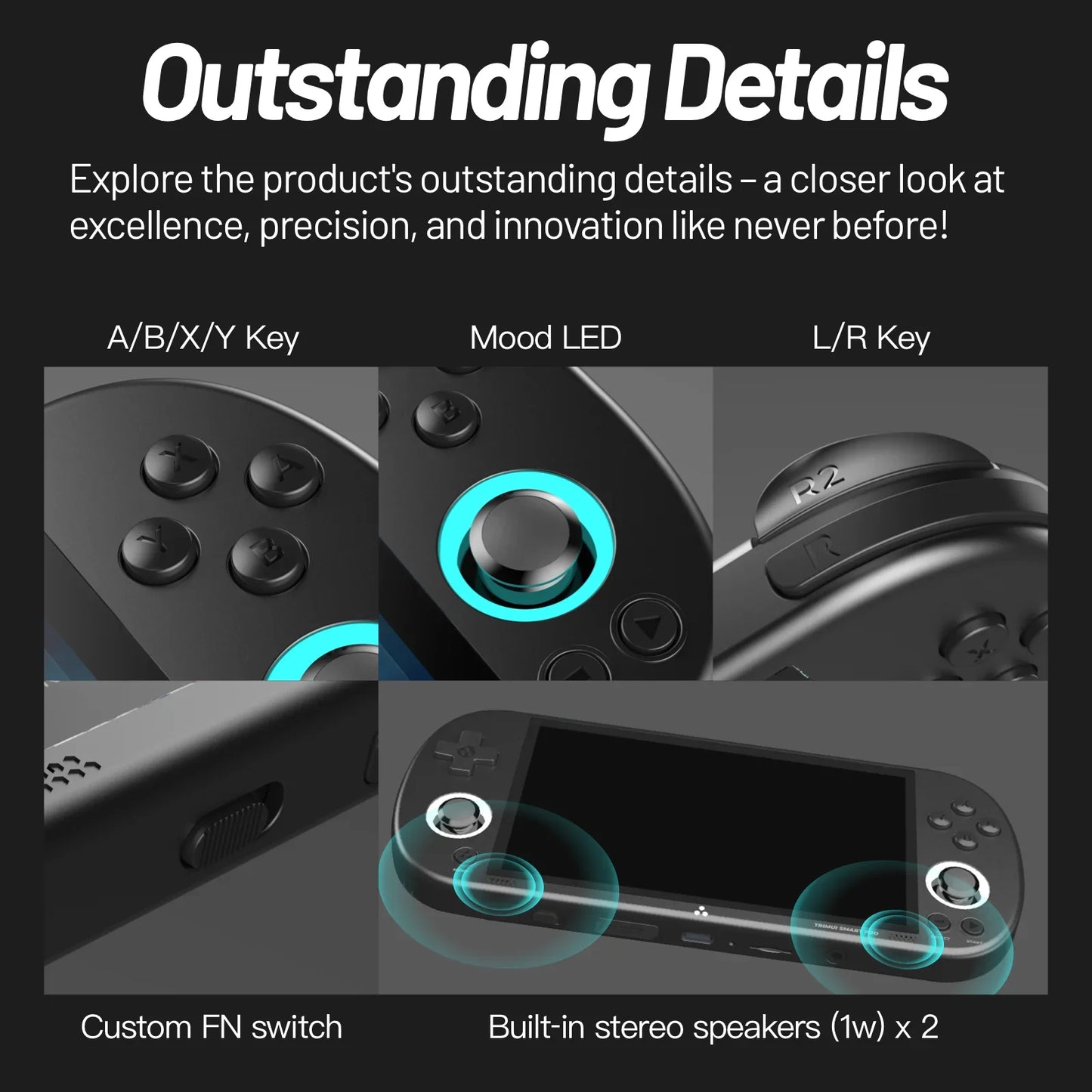 Ampown Trimui Smart Pro Handheld Game Console