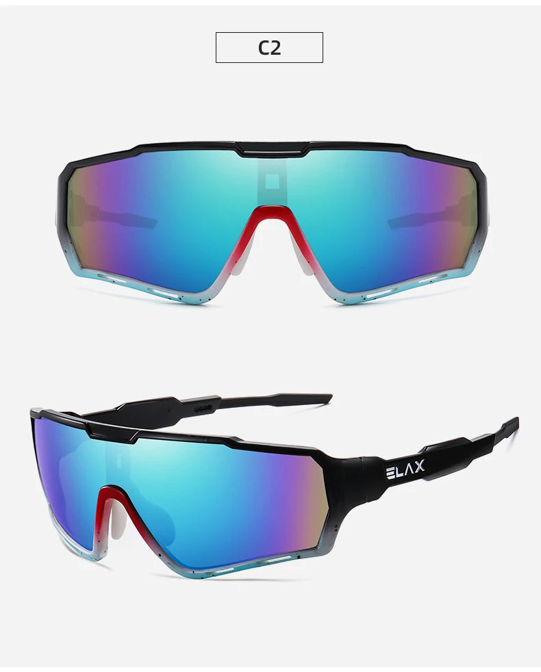 ELAX UV400 Sunglasses – Versatile Eyewear for Outdoor Sports