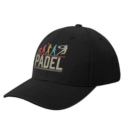 Padel Evolution of Man Vintage Baseball Cap